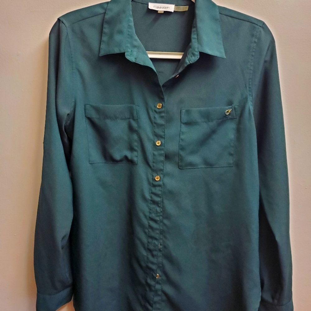 Calvin Klein button up shirt